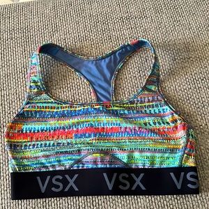 Multi colored Victoria Secret sports bra